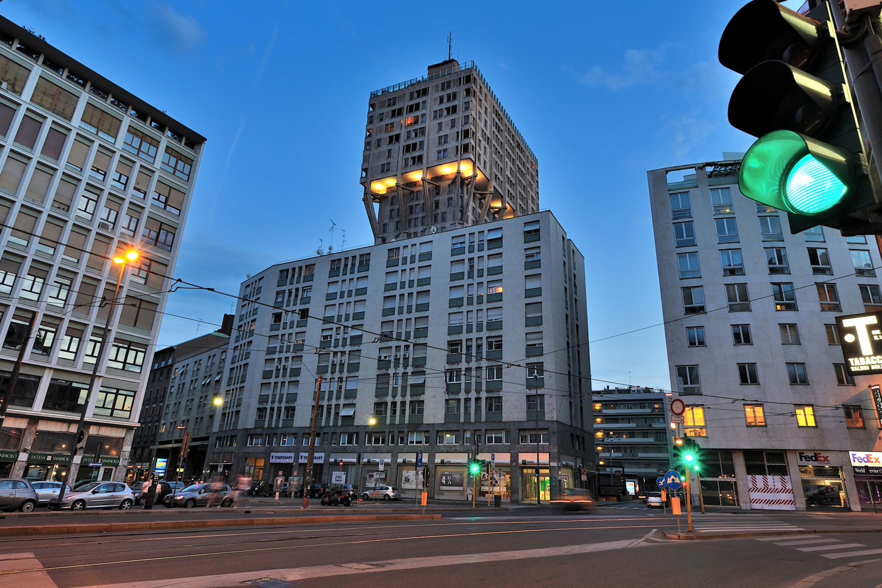Torre Velasca in Milan, Italy